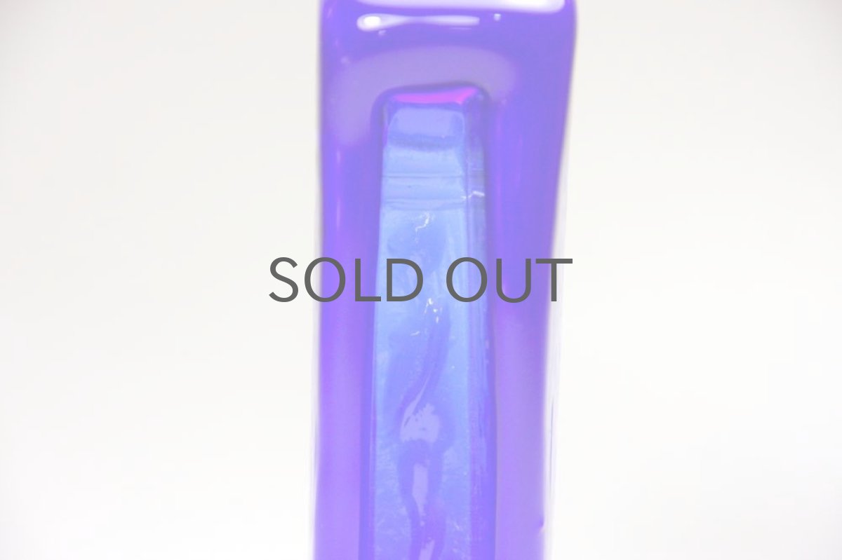 画像3: ビンテージ北欧/ErikHoglund/エリックホグラン/ガラス/ヒトアッシュトレイ/レア細長ブルー (3)