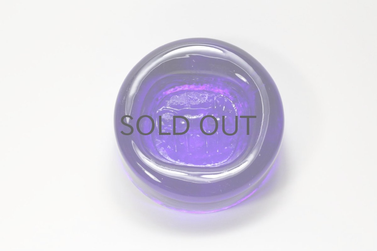 画像5: Erik Hoglund/エリックホグラン/ガラス/アッシュトレイ/ブルー/ネコ (5)