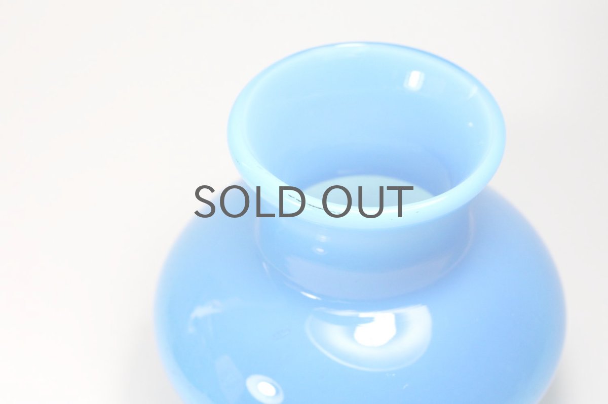 画像4: Erik Hoglund/エリックホグラン/フラワーベース/ミルキーブルー/Mサイズ (4)