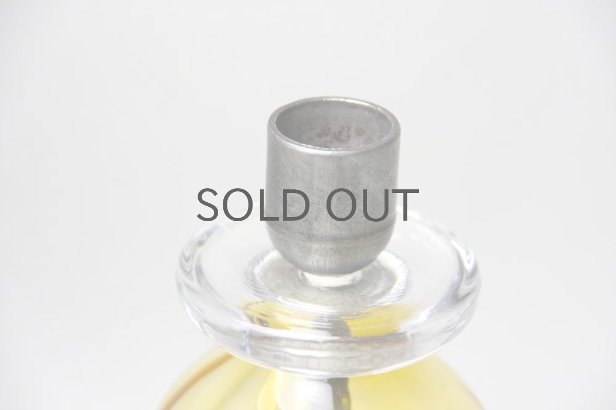 画像5: Erik Hoglund/エリックホグラン/BODA社製/ガラスキャンドルホルダー/アンバー Sサイズ/ No.2 (5)