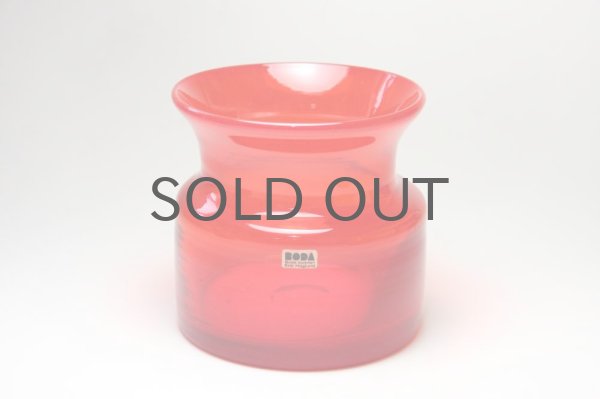 Erik Hoglund/エリックホグラン/気泡入り/ガラス/レッド