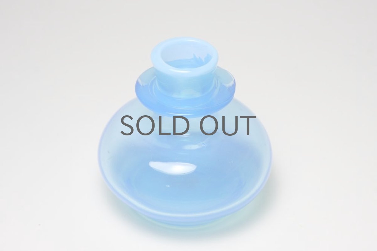 画像2: ErikHoglund/エリックホグラン/一輪挿し/ミルキーブルー/No.1 (2)