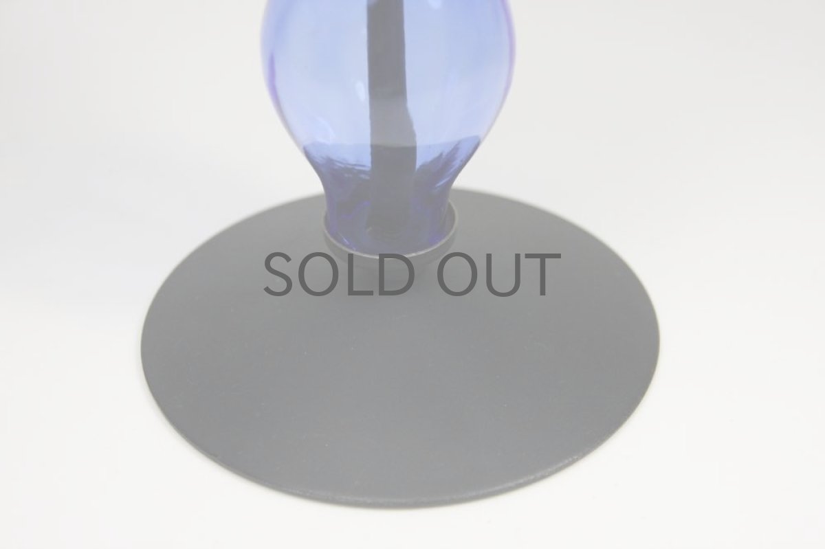 画像4: Erik Hoglund/エリックホグラン/BODA社製/ガラスキャンドルホルダー/2連ブルー/No.2 (4)