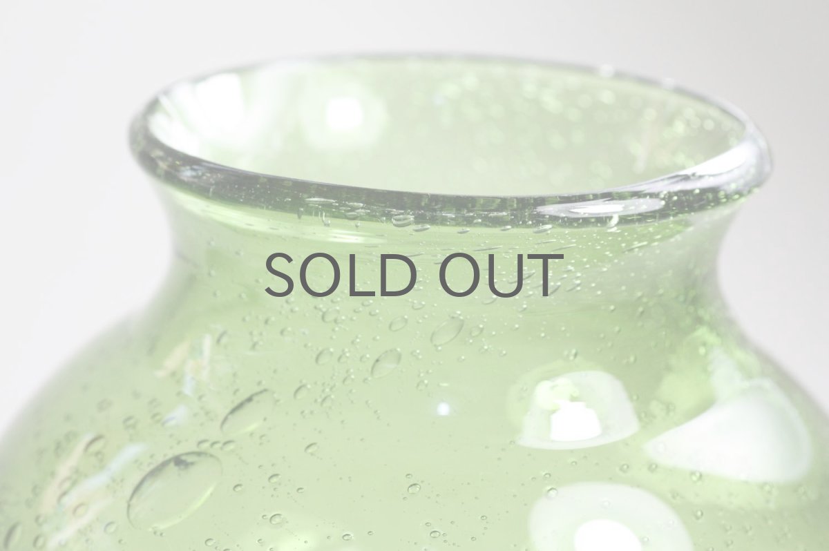 画像5: Erik Hoglund/エリックホグラン/ 気泡入り/ゴブレット/グリーン (5)