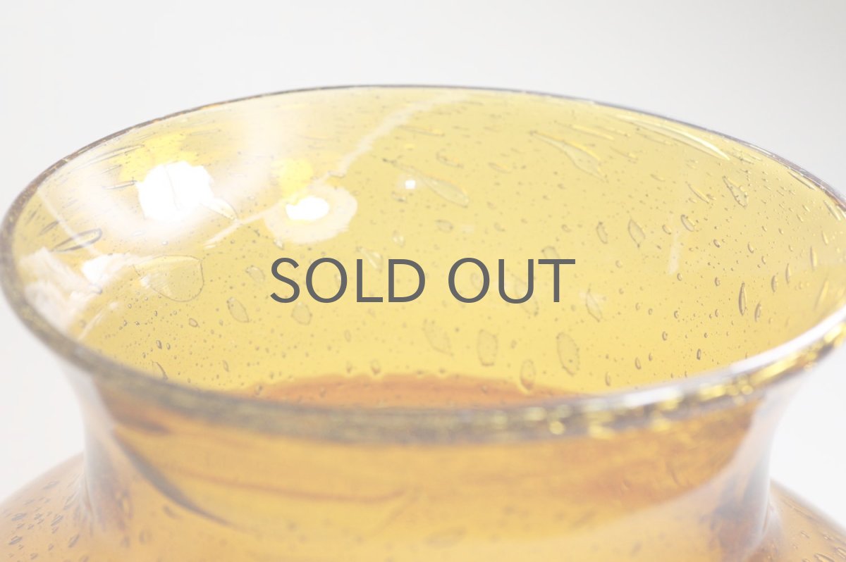 画像4: Erik Hoglund/エリックホグラン/気泡入り/ベース/アンバー/Lサイズ (4)