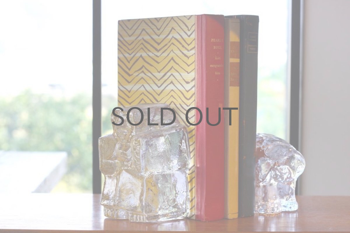 画像3: Erik Hoglund/エリックホグラン/ガラス/腕組みヒト/ブックエンド (3)