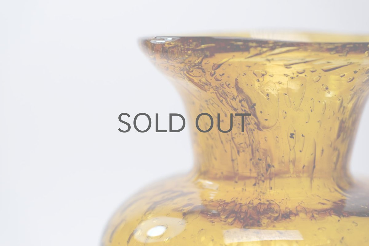 画像2: Erik Hoglund/エリックホグラン/気泡入り/ベース/アンバー (2)