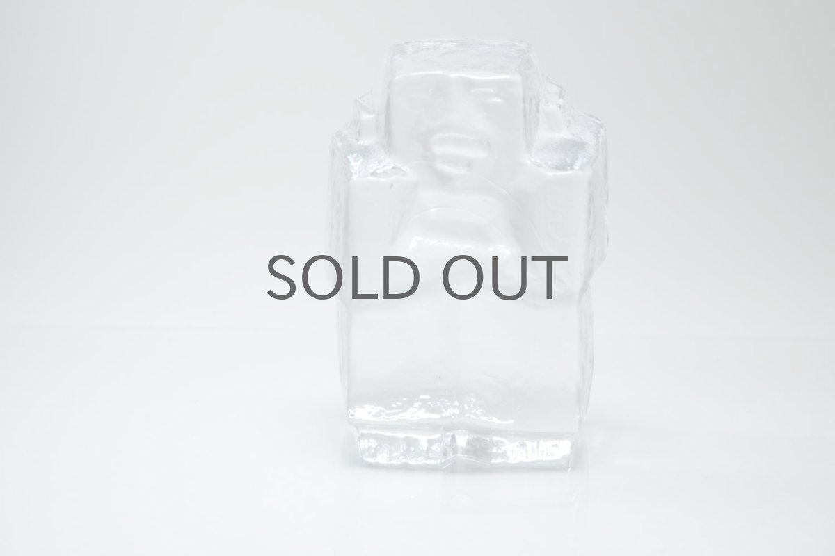 画像2: Erik Hoglund/エリックホグラン/ガラス/腕組みヒト/ブックエンド (2)