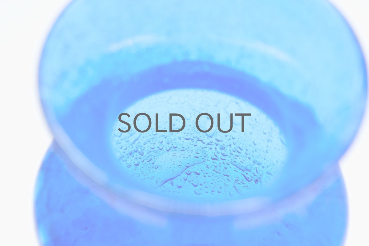 画像6: ErikHoglund/エリックホグラン/気泡入り/ボトル/オーナメント顔付き/ブルー (6)