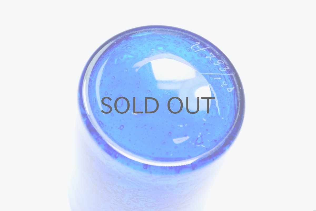 画像8: ErikHoglund/エリックホグラン/気泡入り/ボトル/オーナメント顔付き/ブルー (8)