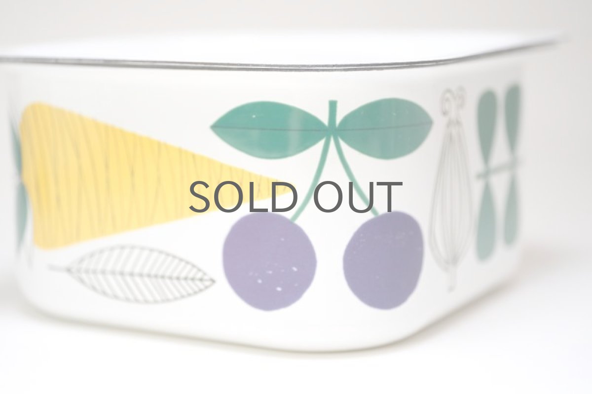 画像4: ビンテージ北欧雑貨/Finel/フィネル/Vegeta/ベジタブル/キャニスター (4)