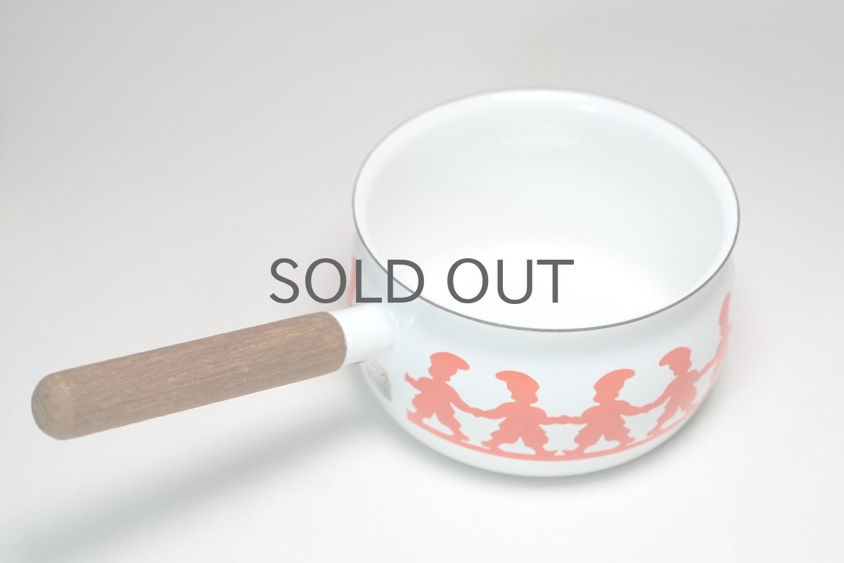 画像3: 北欧ビンテージ雑貨/Finel /フィネル/エナメル/トムテミルクパン/琺瑯ミルク鍋 (3)