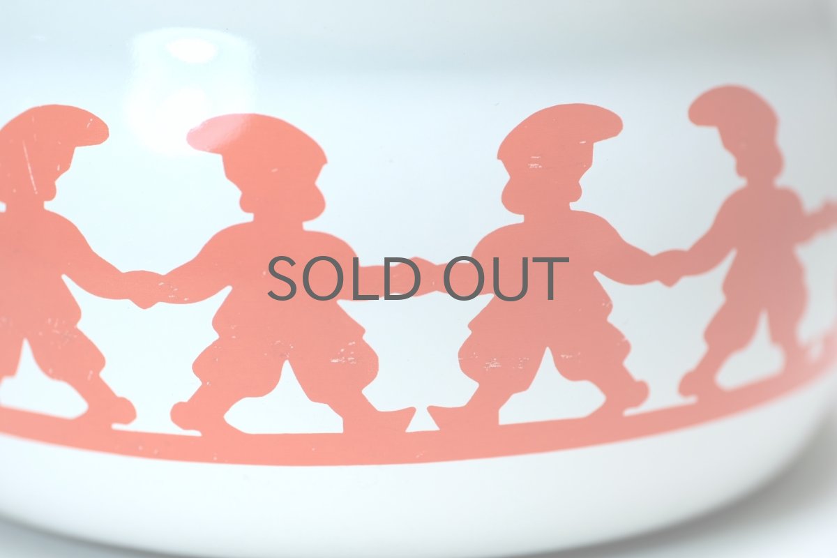 画像7: 北欧ビンテージ雑貨/Finel /フィネル/エナメル/トムテミルクパン/琺瑯ミルク鍋 (7)