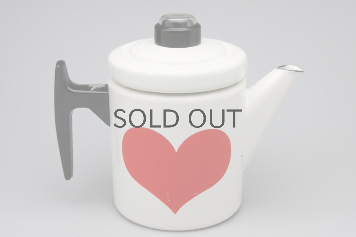 画像2: Finel/フィネル　Antti Nurmesniemi　コーヒーポット　Ｓサイズ　ハートホワイト　 (2)