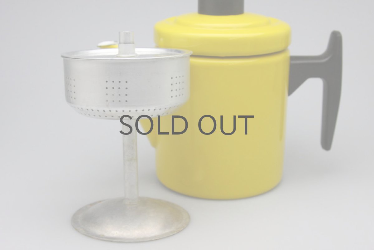 画像3: Finel/フィネル Antti Nurmesniemi コーヒーポット Sサイズ イエロー パーコレーター付き (3)