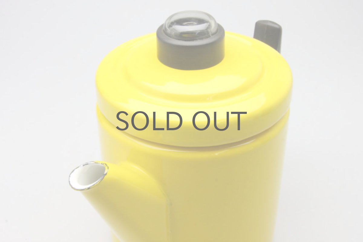 画像4: Finel/フィネル Antti Nurmesniemi コーヒーポット Sサイズ イエロー パーコレーター付き (4)