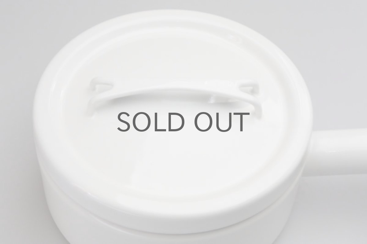 画像2: Finel フィネル エナメル 片手鍋Sサイズ 白 (2)