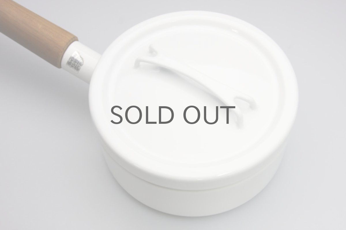 画像4: Finel　フィネル エナメル　片手鍋Sサイズ　白 (4)