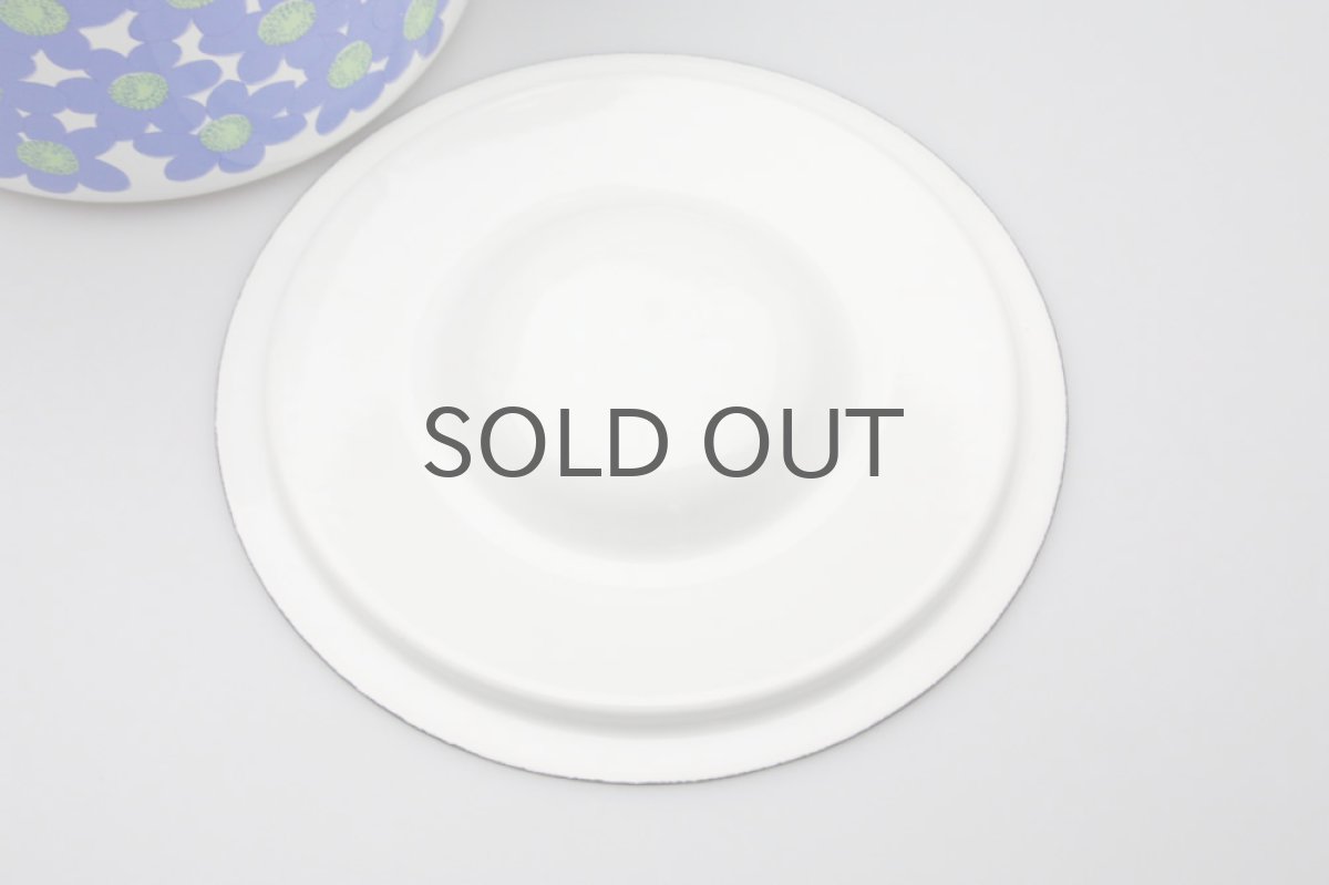 画像5: Finel /フィネル ブルー花エナメル 両手鍋 Mサイズ (5)