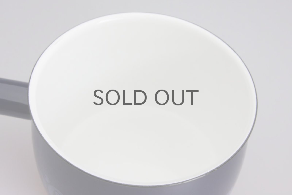 画像2: 北欧雑貨　Finel　フィネル エナメル片手鍋　ネイビー (2)