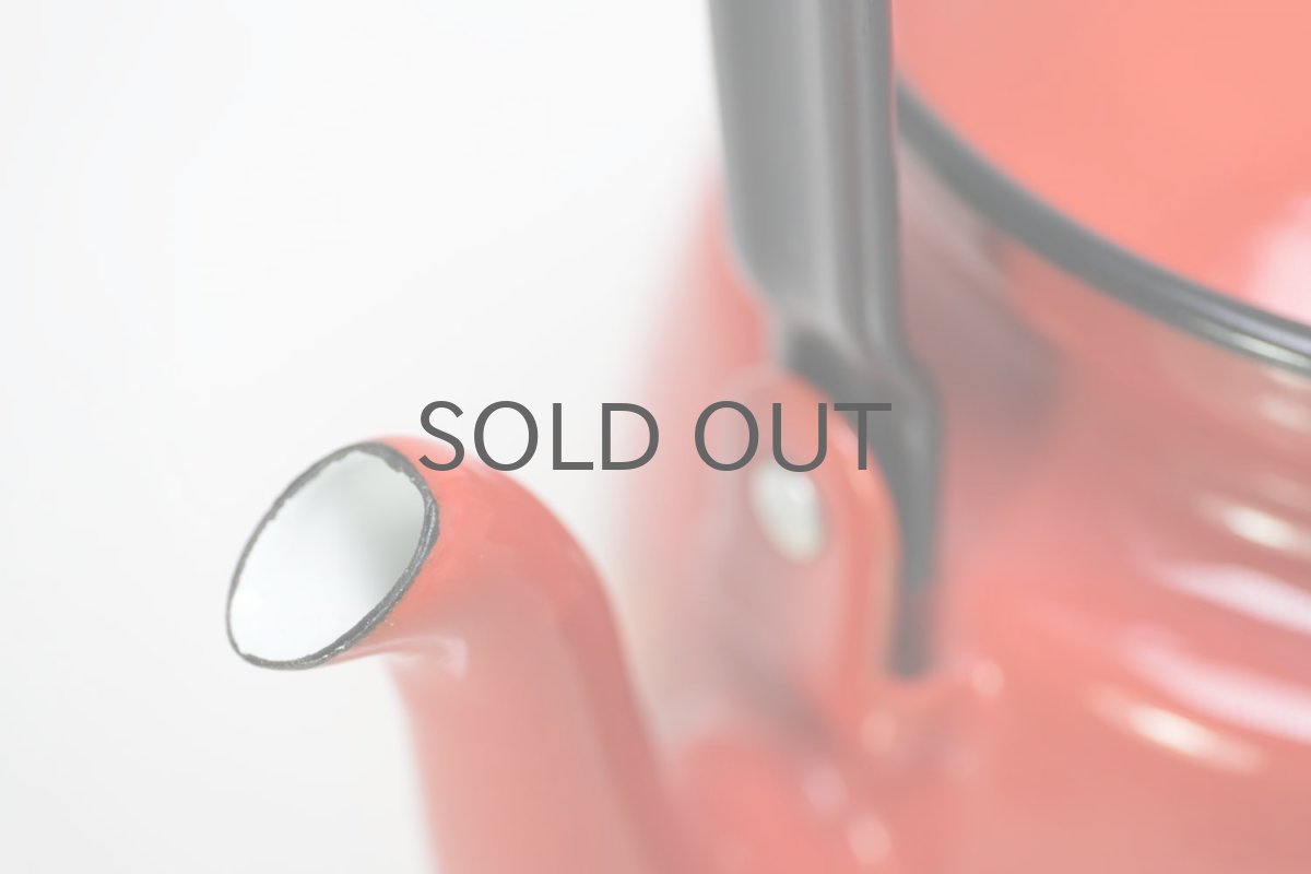 画像2: ビンテージ北欧雑貨/Finel/フィネル/ケトル/1.5リットル/レッド/未使用品 (2)