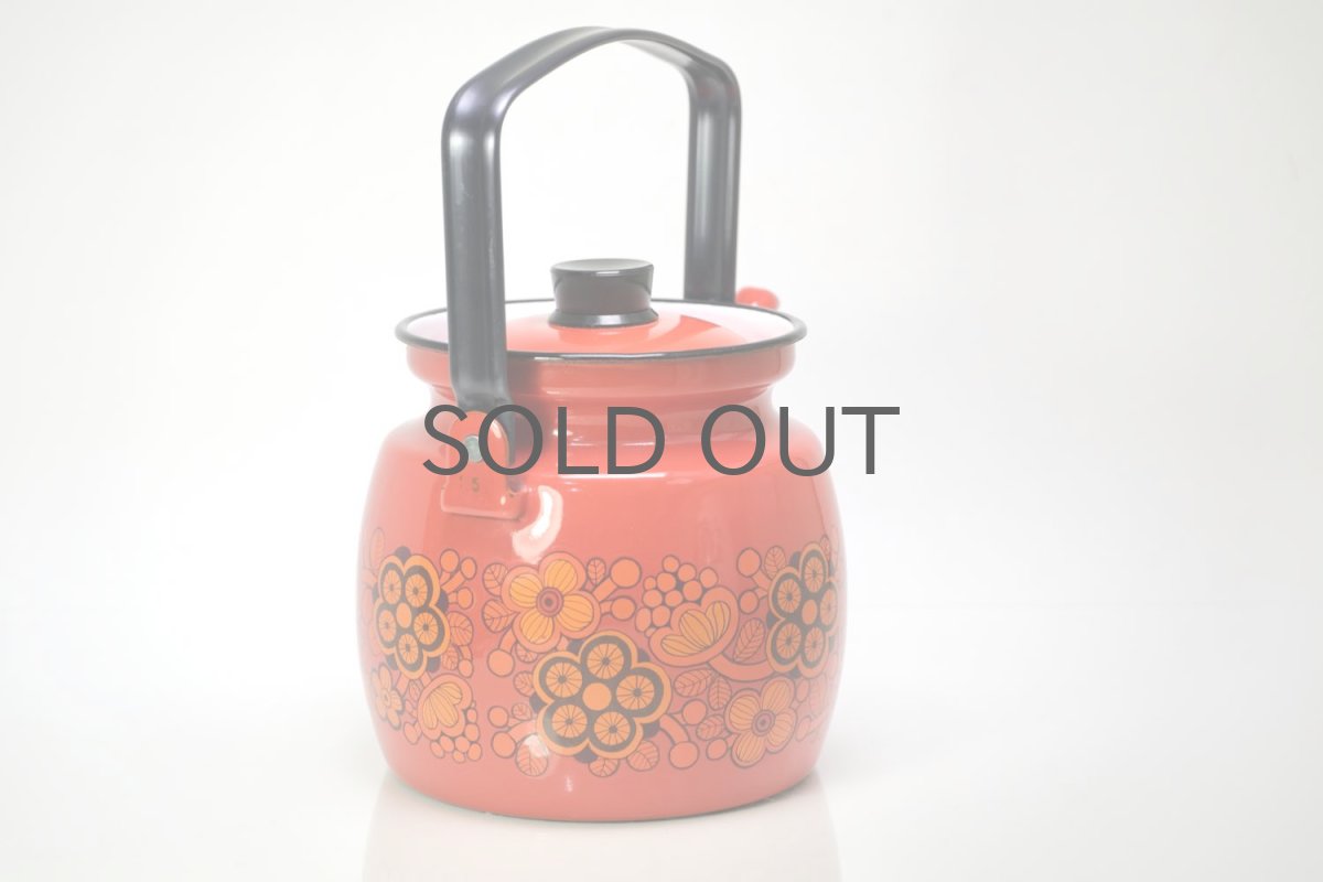 画像6: ビンテージ北欧雑貨/Finel/フィネル/ケトル/1.5リットル/レッド/未使用品 (6)