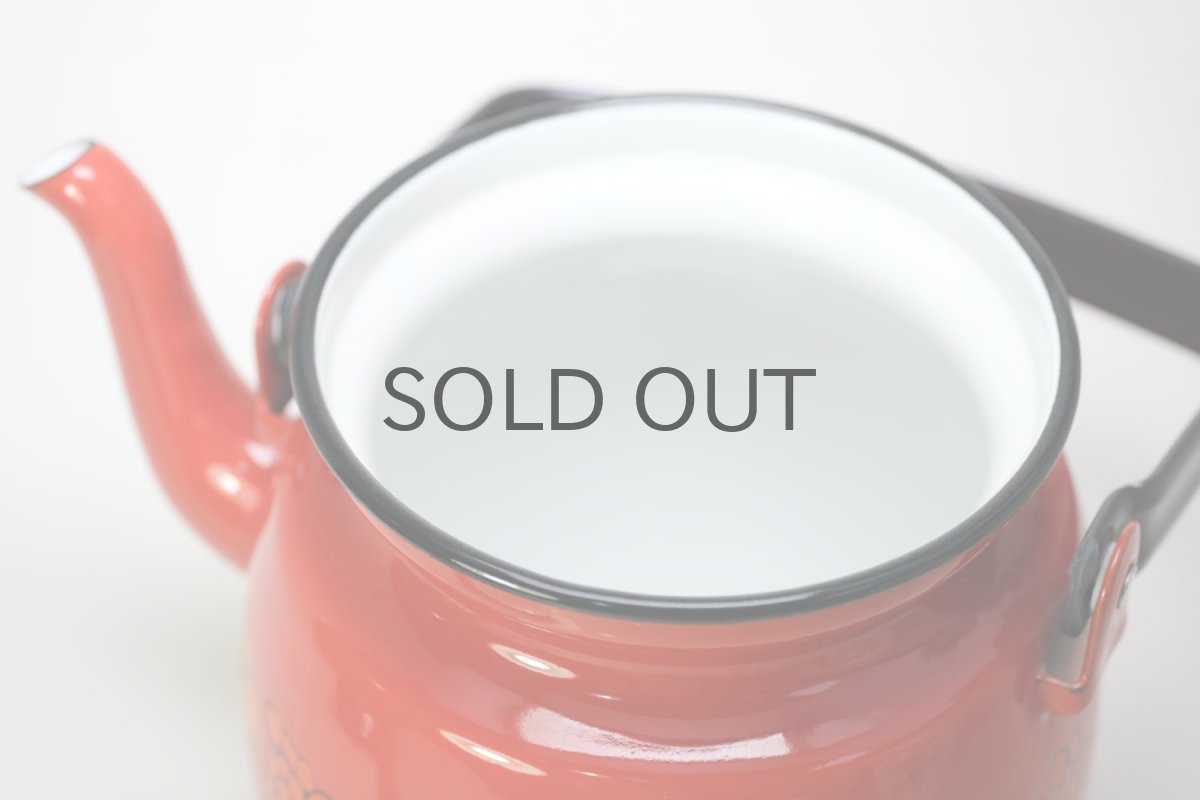 画像9: ビンテージ北欧雑貨/Finel/フィネル/ケトル/1.5リットル/レッド/未使用品 (9)