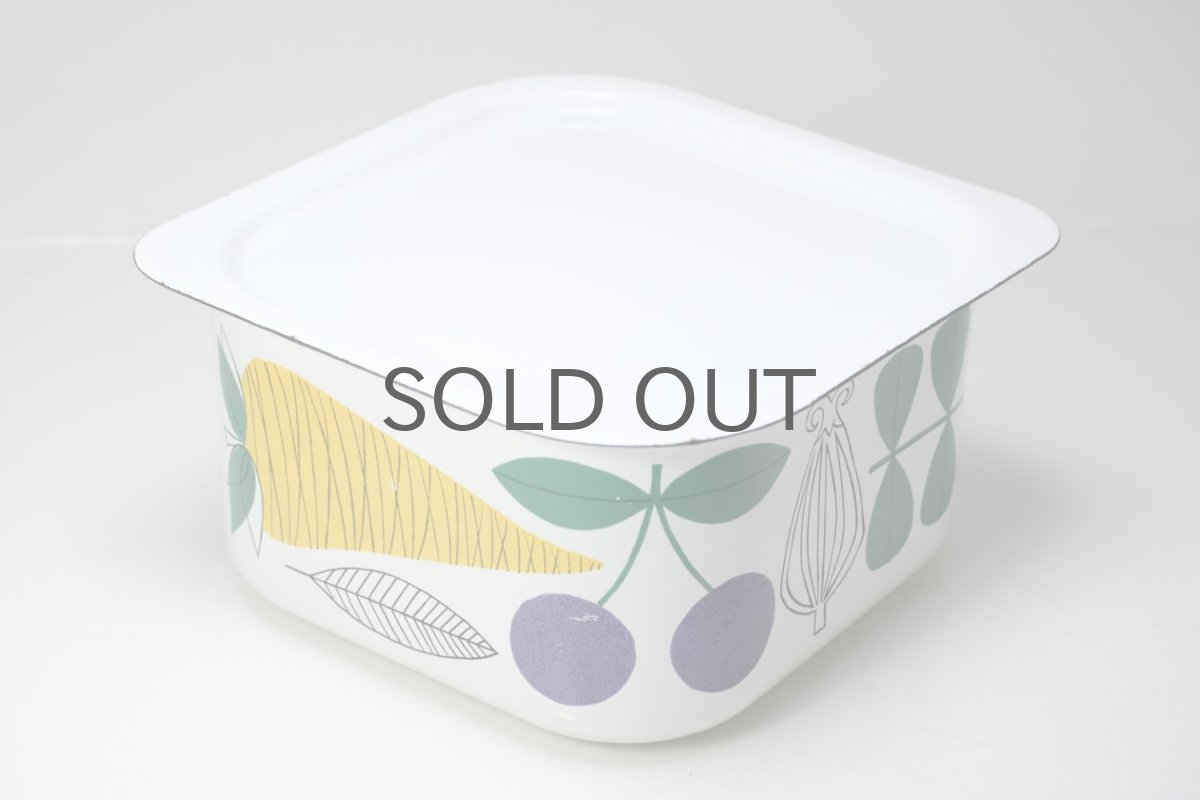 画像2: ビンテージ北欧雑貨/Finel/フィネル/Vegeta/ベジタブル/キャニスター (2)