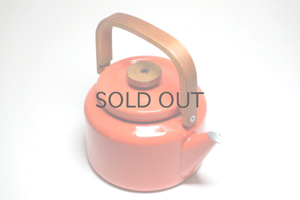 画像6: 北欧ビンテージ/Finel/フィネル/ウッドハンドル/レッド/ケトル (6)