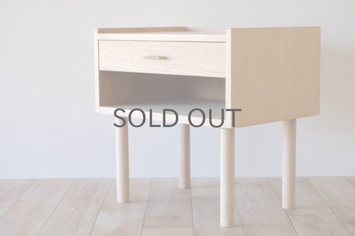 画像2: 北欧ビンテージ家具/Hans j Wegner/ハンス J ウェグナー/RY Mobler/RY430/ベッドサイドテーブル/ベッドサイドチェスト/スモールチェスト/オーク/ソープフィニッシュ (2)