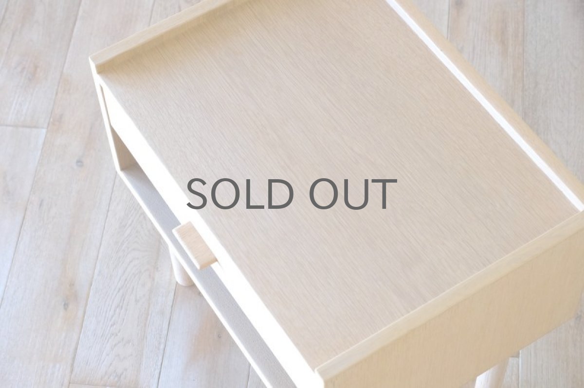 画像9: 北欧ビンテージ家具/Hans j Wegner/ハンス J ウェグナー/RY Mobler/RY430/ベッドサイドテーブル/ベッドサイドチェスト/スモールチェスト/オーク/ソープフィニッシュ (9)