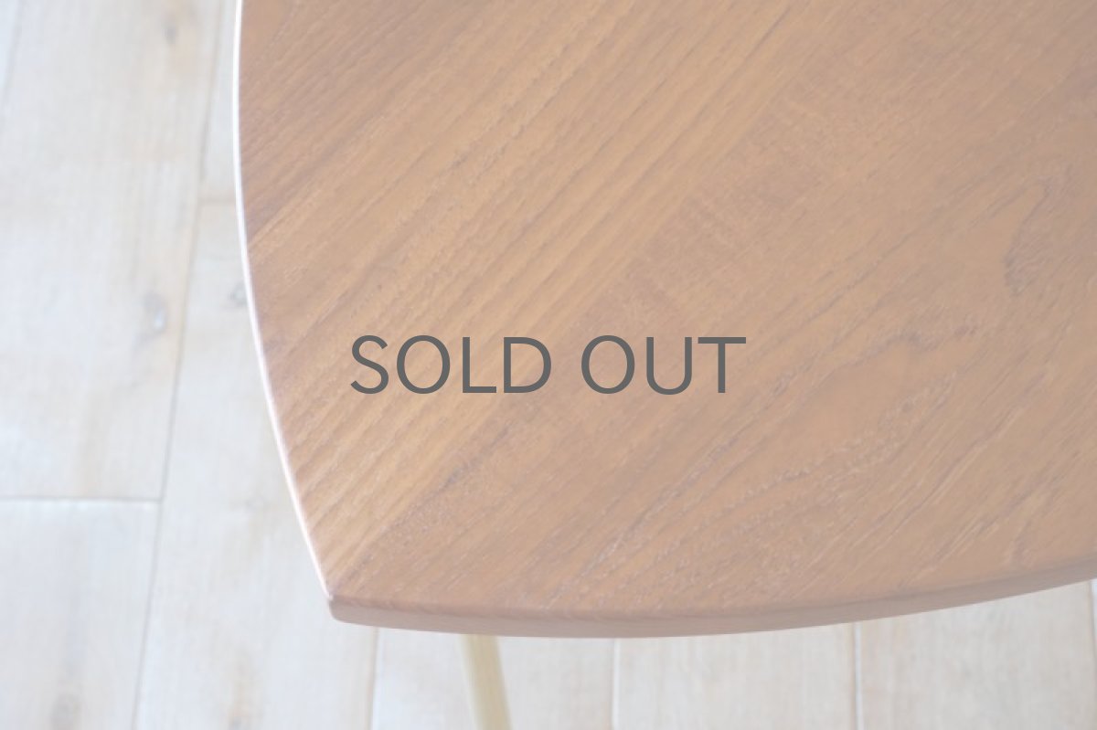 画像4: 北欧ビンテージ家具/ピーター・ヴィッツ＆モルガード/France & Daverkosen model523/サイドテーブル/チーク無垢 (4)