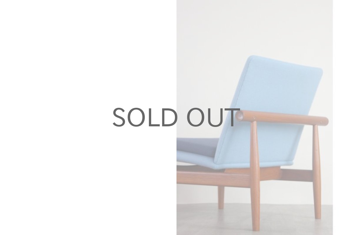 画像4: ビンテージ北欧家具/Finn Juhl/フィン・ユール/FD137/オットマンセット (4)