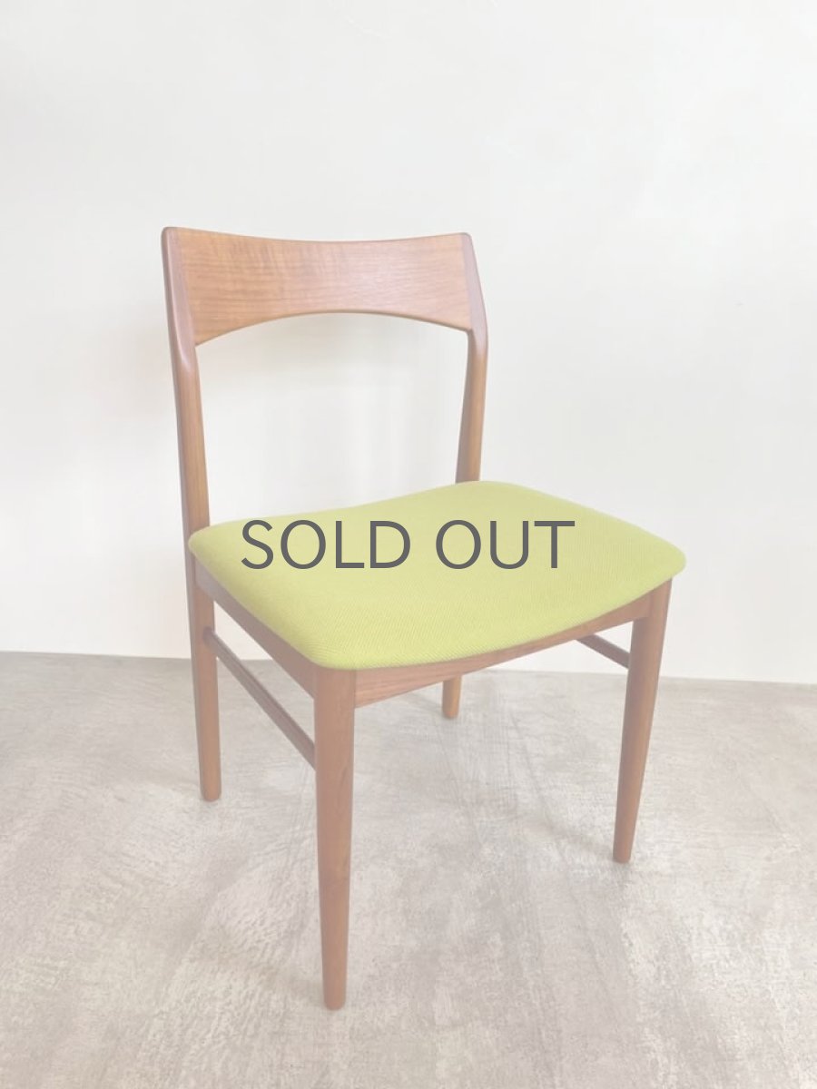 画像2: 【F様専用カート】北欧ヴィンテージ家具/デンマーク製/ビンテージ ダイニングチェア&３段式だしチェストのセットと送料 (2)