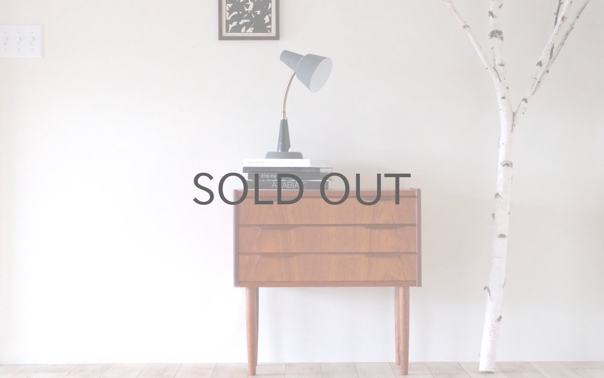 画像12: 北欧ビンテージ家具/デンマーク製/チェスト/チーク/３段  (12)