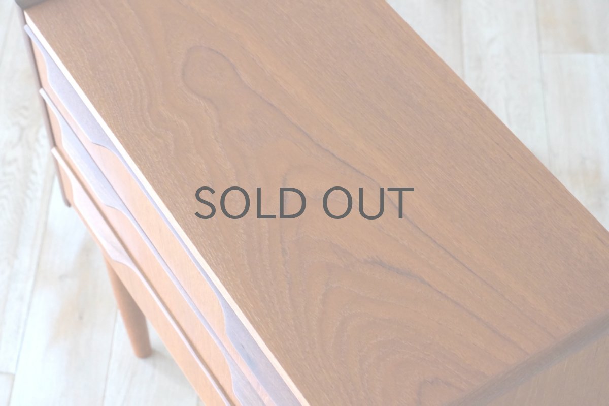 画像7: 北欧ビンテージ家具/デンマーク製/チェスト/チーク/３段  (7)