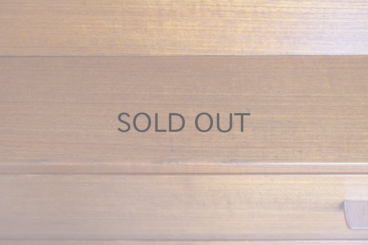 画像12: 北欧ビンテージ家具/デンマーク製/ライティングビューロー/3段引き出し/No.1 (12)