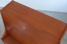 画像5: 北欧ビンテージ家具/デンマーク製/ライティングビューロー/3段引き出し/No.1 (5)