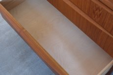 画像15: 北欧ビンテージ家具/デンマーク製/ライティングビューロー/3段引き出し/鏡付き/No.2 (15)