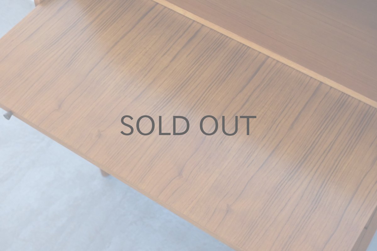 画像11: 北欧ビンテージ家具/デンマーク製/ライティングビューロー/3段引き出し/No.3 (11)