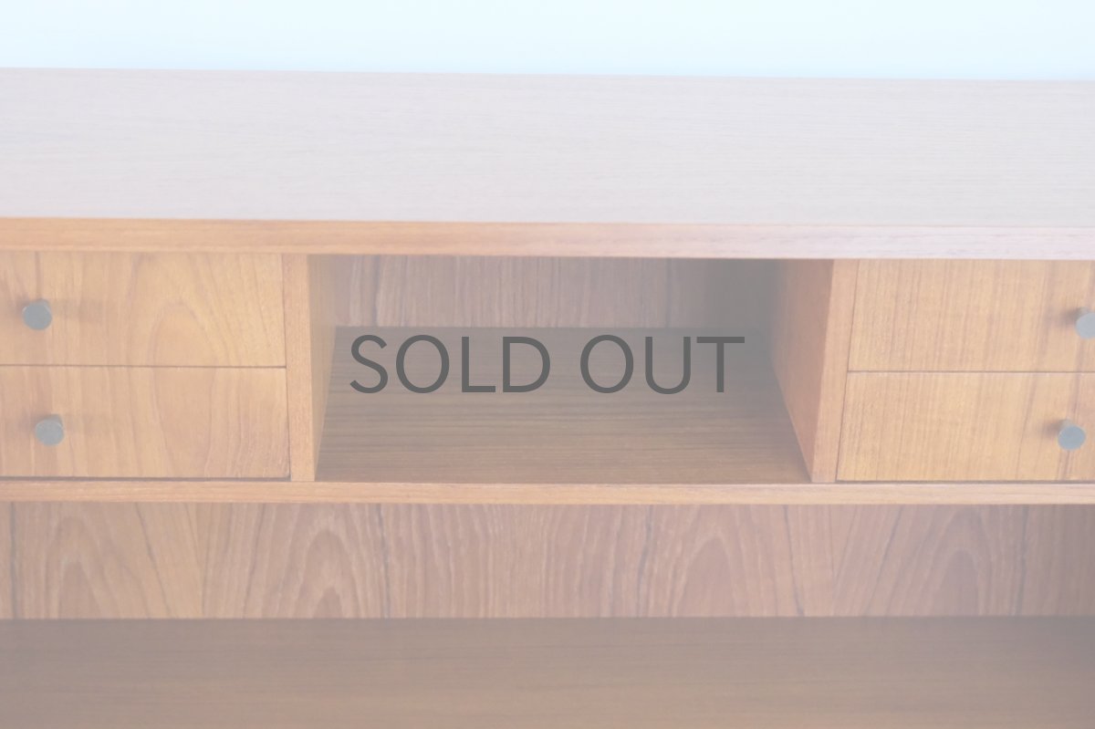 画像10: 北欧ビンテージ家具/デンマーク製/ライティングビューロー/3段引き出し/No.3 (10)