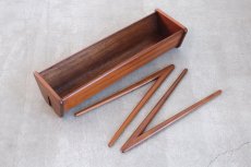 画像7: ビンテージ北欧家具/デンマーク/チーク/フラワースタンド/室内用 (7)