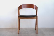 画像3: 北欧ビンテージ家具/デンマーク製/カイ・クリスチャンセン/ダイニングチェア/チーク×オーク (3)