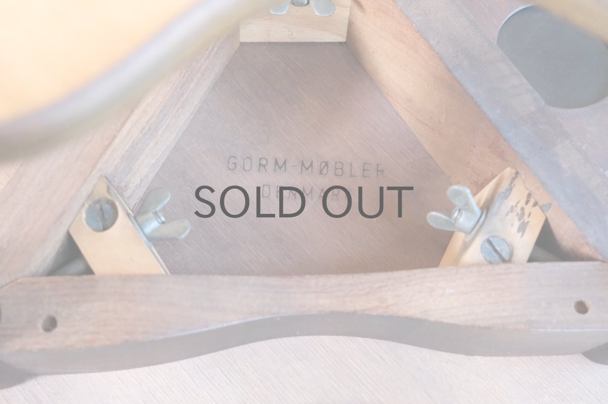 画像8: 北欧ビンテージ家具/デンマーク/ローズウッド/ミニサイドテーブル/ビーンズ型2段 (8)