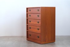 画像4: 北欧ビンテージ家具/デンマーク/Silkeborg 社製/Henning Korch/ドゥロワー/ミニチェスト (4)