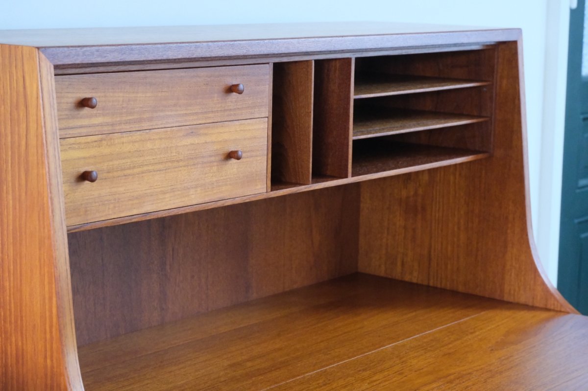 画像5: 北欧ビンテージ家具/デンマーク/Borge Mogensen /ボーエ モーエンセン/ライティングビューロー　 (5)