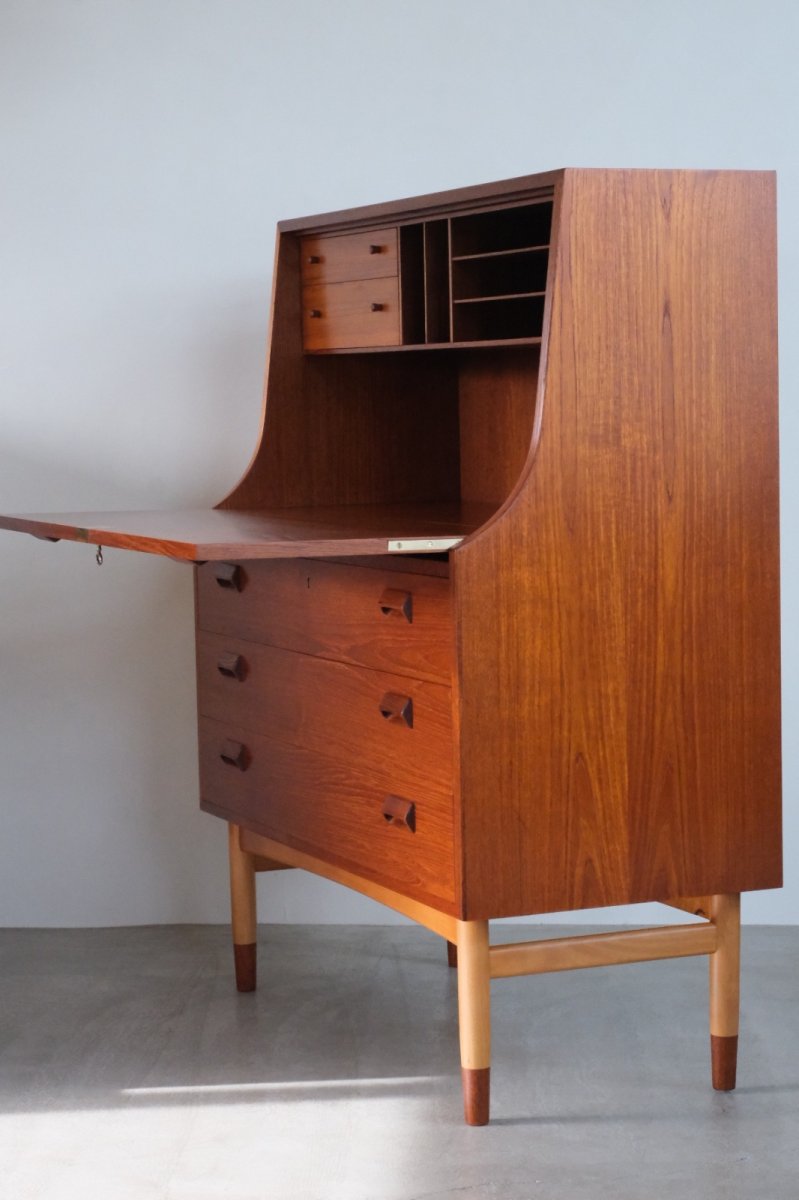 画像3: 北欧ビンテージ家具/デンマーク/Borge Mogensen /ボーエ モーエンセン/ライティングビューロー　 (3)