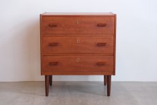 画像5: 【F様専用カート】北欧ヴィンテージ家具/デンマーク製/ビンテージ ダイニングチェア&３段式だしチェストのセットと送料 (5)