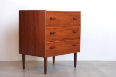 画像7: 【F様専用カート】北欧ヴィンテージ家具/デンマーク製/ビンテージ ダイニングチェア&３段式だしチェストのセットと送料 (7)