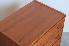 画像9: 【F様専用カート】北欧ヴィンテージ家具/デンマーク製/ビンテージ ダイニングチェア&３段式だしチェストのセットと送料 (9)